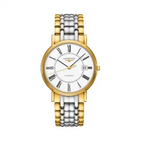 浪琴/Longines 瑰丽系列 自动机械 精钢镀18K金 男表 L4.921.2.11.7