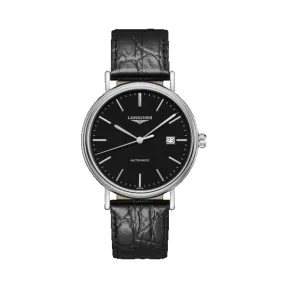 浪琴/Longines Présence 精钢 自动机械机芯表 L4.922.4.52.2