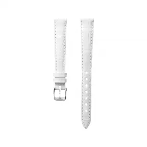 浪琴/Longines 半哑光白色 13.00 MM 鳄鱼皮 表带 L682145420