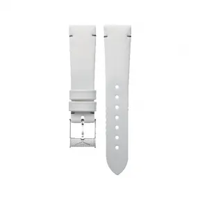 浪琴/Longines 磨砂白色 19.00 MM 小牛皮 表带 L682155424