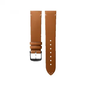 浪琴/Longines 哑光棕色 20.00 MM 小牛皮 表带 L682161695