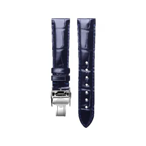 浪琴/Longines 亮蓝色 18.00 MM 鳄鱼皮 表带 L682164459