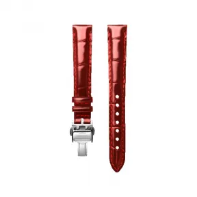 浪琴/Longines 亮红色 14.00 MM 鳄鱼皮 表带 L682167102