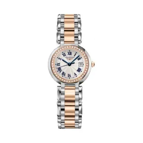 浪琴/Longines 心月系列 石英 18K金 精钢 女表 L8.110.5.79.6