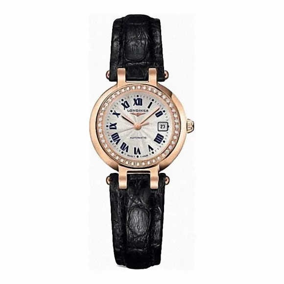 浪琴/Longines 心月系列 自动机械 精钢镶钻 女表 L8.111.9.78.2