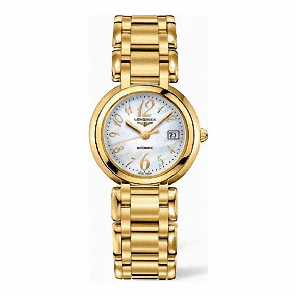 浪琴/Longines 心月系列 自动机械 18K金 女表 L8.113.6.83.6