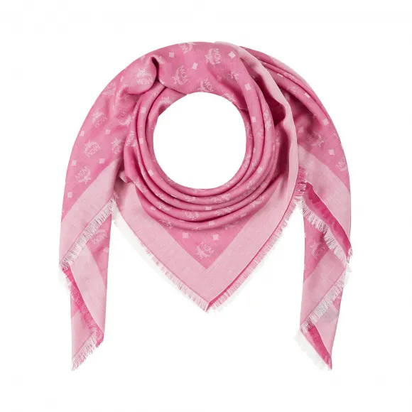 MCM 纯棉LOGO围巾 MEF9SMM16UF001