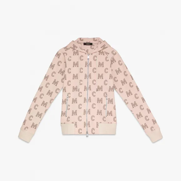 MCM 女士Monogram拉链连帽衫 MFAASMM05IH00L