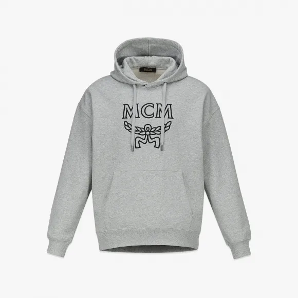 MCM Grey | HEATHER GREY 帽衫 MHACSMM02EH00S