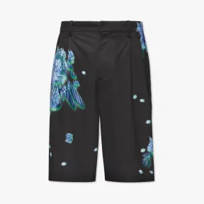 MCM 男士科技花卉印花短裤 MHPBSMM01B2046