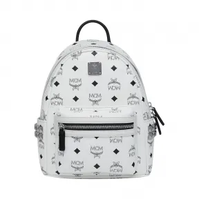 MCM Visetos 系列的 Stark 侧铆钉后背包 MMK6SVE41WT001