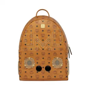 MCM MCM x WizPak Visetos铆钉双肩背包 MMK8AOC86CO001