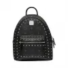 MCM Stark Backpack in Studded Outline Visetos MMK8AVE62BK001