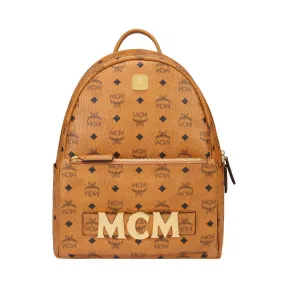 MCM Trilogie Stark Backpack in Visetos MMK8AVE72CO001
