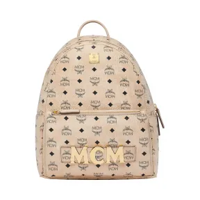 MCM Trilogie Stark Backpack in Visetos MMK8AVE72IG001