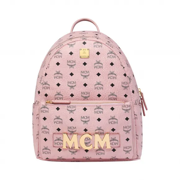 MCM Trilogie Stark Backpack in Visetos MMK8AVE72PZ001