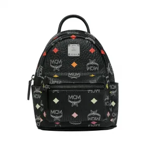 MCM Stark Bebe Boo Backpack in Skyoptic Visetos MMK9SVE69BA001