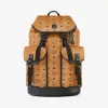 MCM Brandenburg Backpack in Visetos MMKCSBG02CO001