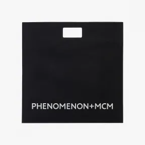 MCM P+M (PHENOMENON x MCM) 棉质帆布大号方形手提包 MMTCSJP02BK001