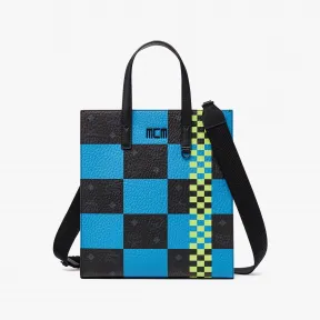MCM MCM Tech棋盘格纹Visetos手提包 MMTDSTC01MT001