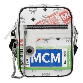 MCM 旅行印花斜挎包 MUR9SVY11WT001