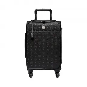 MCM Traveler Cabin Trolley in Visetos MUV8SVY04BK001