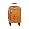 MCM Traveler Cabin Trolley in Visetos MUV8SVY04CO001