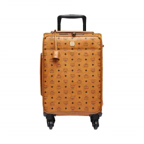 MCM Traveler Cabin Trolley in Visetos MUV8SVY04CO001