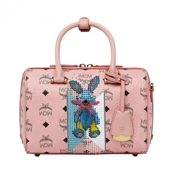 MCM 小兔子 Visetos 波士顿包 MWB8SXL58PZ001