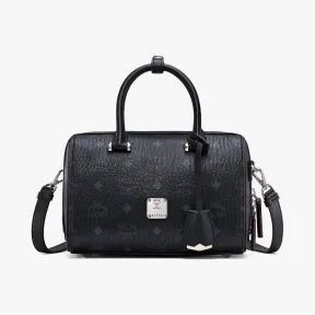 MCM Essential Visetos Original波士顿包 MWBAASE02BK001