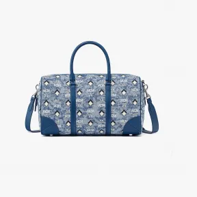 MCM 复古 Monogram 提花 Aren 波士顿包 MWBCATA01LU001