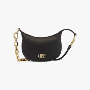 MCM 纳帕皮革 Mode Travia Crescent Hobo MWHCSLM01BK001