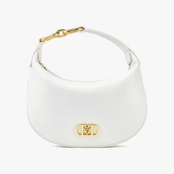 MCM 纳帕皮革 Mode Travia Crescent Hobo MWHCSLM01W7001