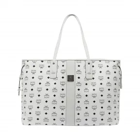 MCM Reversible Liz Shopper in Visetos MWP7AVI21WT001
