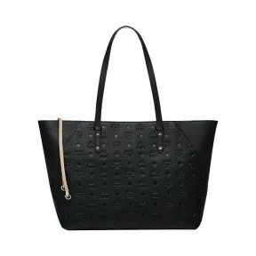 MCM Klara Shopper in Monogram Leather MWP9SKM51BK001