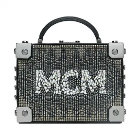 MCM BERLIN马赛克水晶斜挎包 MWR9SBN38BK001