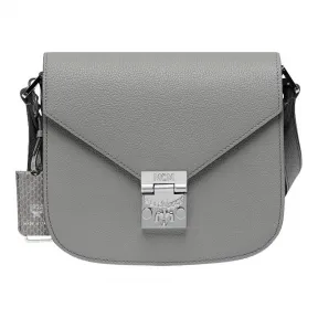 MCM Patricia 粒纹皮革单肩包 MWS8SPA96EZ001