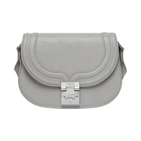 MCM Trisha 字母组合皮革单肩包 MWS8STS95IV001