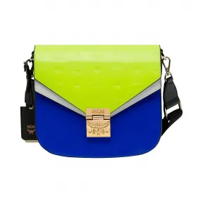 MCM Patricia Shoulder Bag in Monogram Patent Leather MWS9SPA51YN