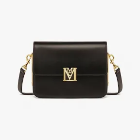 MCM Travia Visetos混合皮革肩背包 MWSCALM04BK001