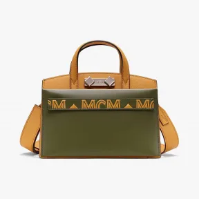 MCM 小牛皮皮革Milano手提袋 MWT9ADA12YK001