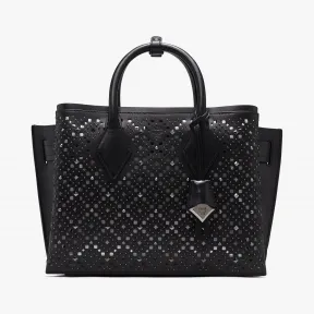 MCM Neo Milla穿孔皮革手提袋 MWT9AMA86BK001