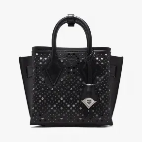 MCM Neo Milla穿孔皮革手提袋 MWT9AMA87BK001
