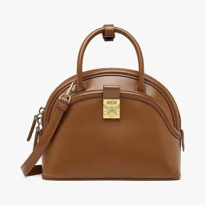 MCM Anna皮革手提包 MWTBSNN04N7001