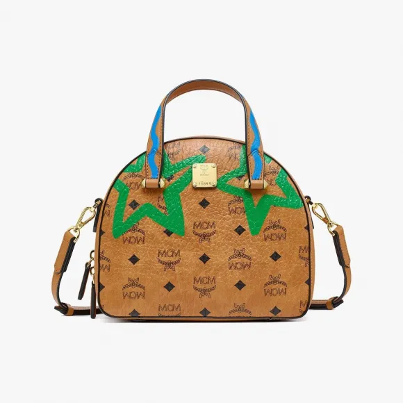 MCM Fun & Joy Visetos半月形手提包 MWTCAUP21CO001