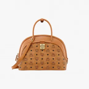 MCM Visetos 皮革混合 Tracey 手提包 MWTCAXT01CO001