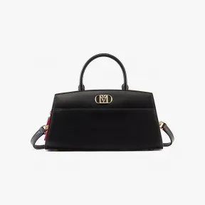 MCM Mode Travia 纳帕皮革手提包 MWTCSLM02BK001