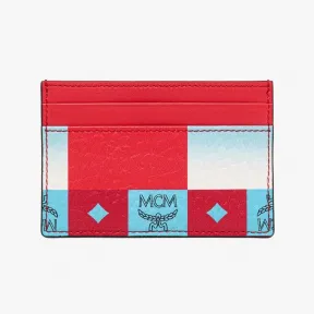MCM 棋盘格 Visetos 卡片夹 MXADSTA01MT001