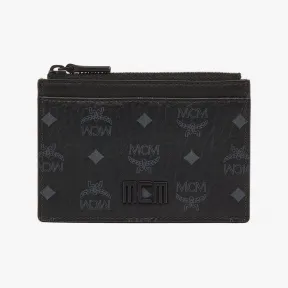 MCM MCM Tech Visetos 皮革混搭卡夹小包 MXADSTC01BK001