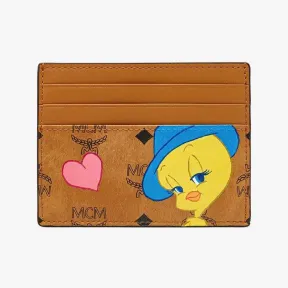 MCM 崔弟情人节 Visetos 材质卡片夹 MXADSUP04CO001